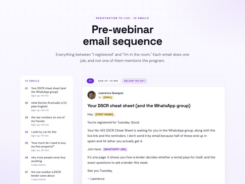 Pre-webinar preview